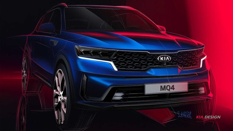 Lộ diện nội thất và động cơ Kia Sorento 2021 ảnh 1