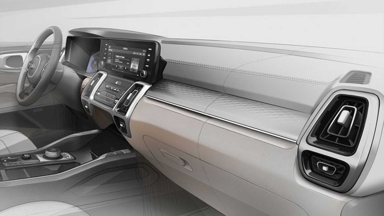 Lộ diện nội thất và động cơ Kia Sorento 2021 ảnh 2