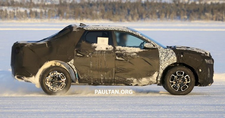 Bán tải của Hyundai lần đầu lộ diện ảnh 3