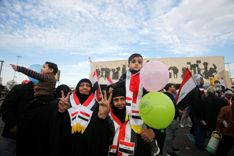 Iraq tổ chức diễu binh ăn mừng sau khi đánh bại IS ảnh 3