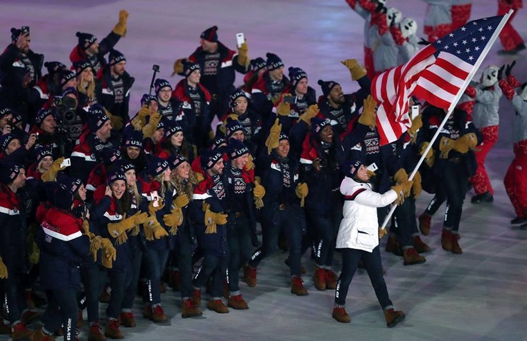 Chùm ảnh ấn tượng về lễ khai mạc Thế vận hội Hàn Quốc 2018 ảnh 6