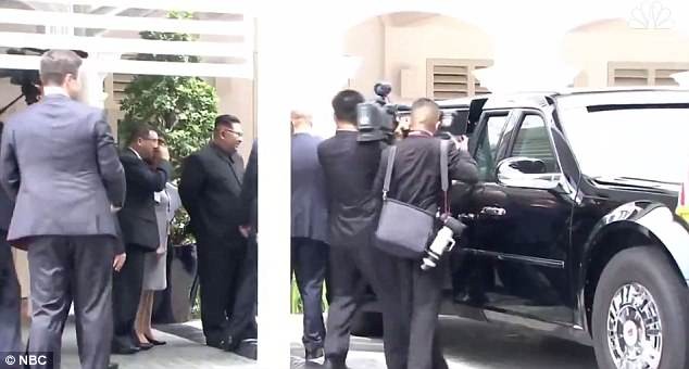 Ông Trump ‘khoe’ siêu xe quái thú với chủ tịch Kim Jong-un ảnh 2
