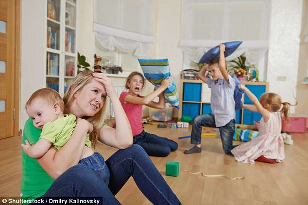 Those with five or more children were 40 per cent more likely to have a serious heart attack in the next 30 years compared to women with one or two children