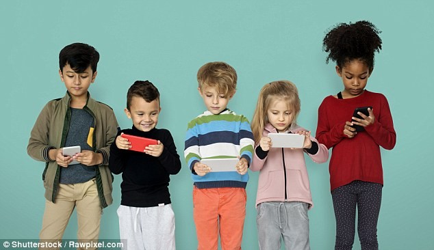 Dr Jon Goldin claimed parents are being forced into buying the devices for their young children so they arenât left out at school (file photo)