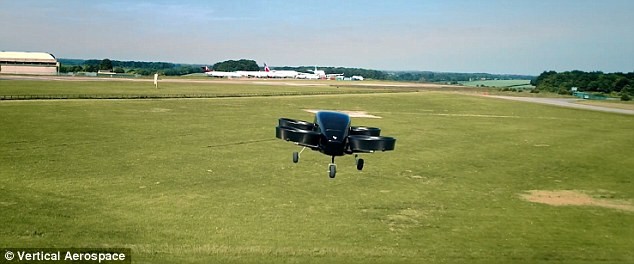 It has a range of 93 miles (150km) with a top speed of 186mph (300kmh), with a more powerful model set to carry people 500 miles (800 km), which means it could easily take passengers to Paris and back