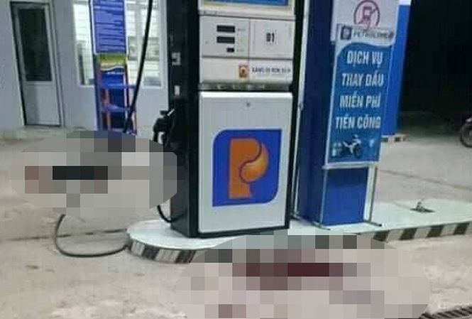 Hiện trường vụ việc.