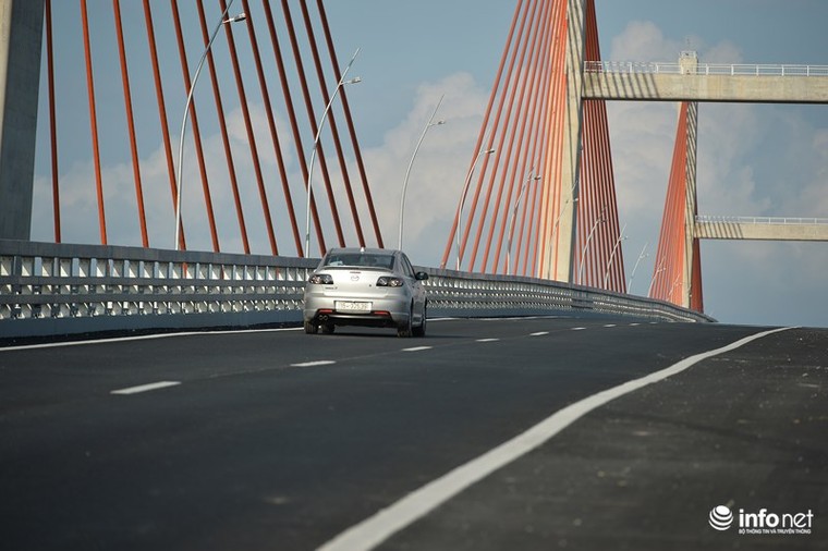 Cầu Bạch Đằng bị vênh, lún: Sẽ tiến hành bù vênh khi hết thời gian theo dõi ảnh 4