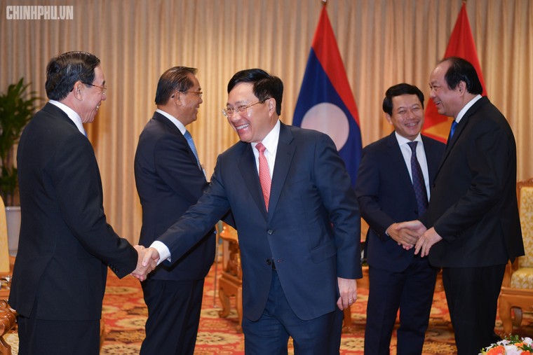 Hai Thủ tướng đồng chủ trì Kỳ họp 41 Ủy ban Liên Chính phủ Việt Nam - Lào ảnh 5