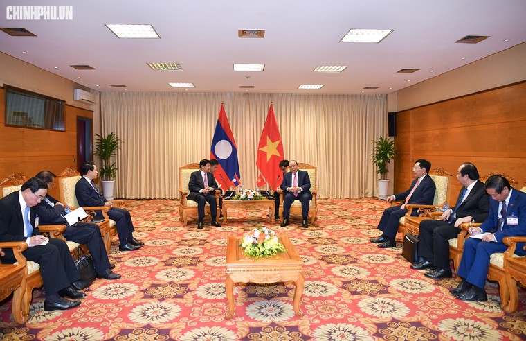 Hai Thủ tướng đồng chủ trì Kỳ họp 41 Ủy ban Liên Chính phủ Việt Nam - Lào ảnh 1