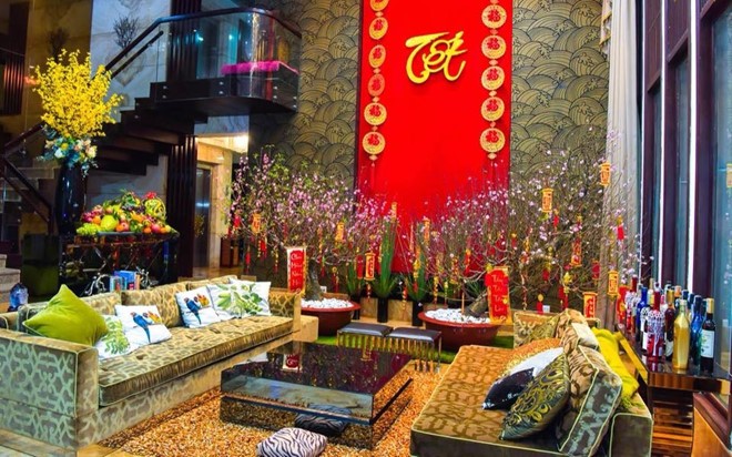 Nghe si Viet trang hoang nha cua chuan bi don Tet hinh anh 2