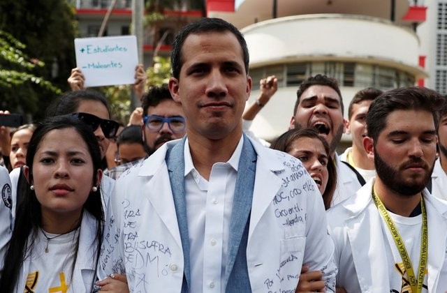 Juan Guaido yêu cầu EU gia tăng áp lực với Tổng thống Maduro ảnh 1