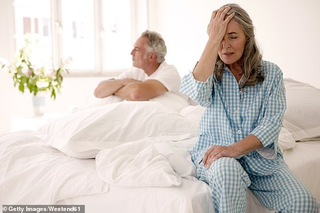 It's not clear whether poor sleep causes the speed-up, or the speed-up causes poor sleep but there does seem to be a clear association (file image)