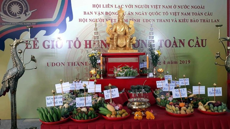 Kiều bào tại Thái Lan, Lào dự ngày Quốc tổ Việt Nam toàn cầu