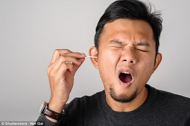 Injuries caused by the cotton applicators include burst eardrums, loss of balance and total loss of hearing, according to hospital reports (stock image)