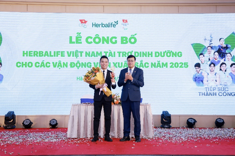 Herbalife Việt Nam tài trợ sản phẩm dinh dưỡng cho các Vận Động Viên xuất sắc Việt Nam trong năm 2025 ảnh 3