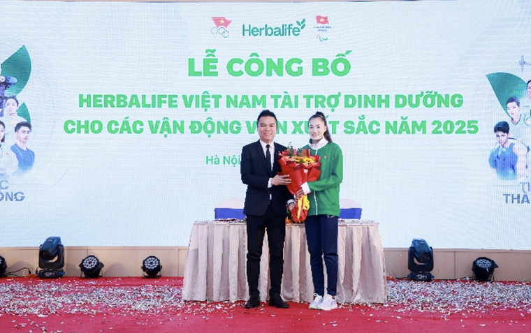 Herbalife Việt Nam tài trợ sản phẩm dinh dưỡng cho các Vận Động Viên xuất sắc Việt Nam trong năm 2025 ảnh 4
