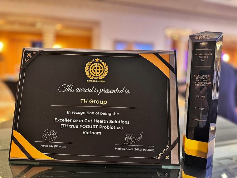 3 dòng sản phẩm TH đạt giải thưởng Thương hiệu toàn cầu 2025 ảnh 3