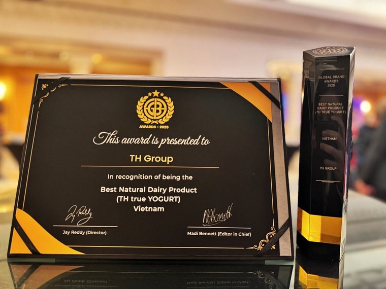 3 dòng sản phẩm TH đạt giải thưởng Thương hiệu toàn cầu 2025 ảnh 5