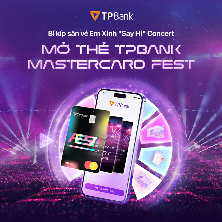 Mastercard FEST của TPBank – chiếc thẻ "chân ái" cho hội mê giải trí ảnh 1