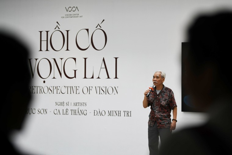 VCCA tổ chức triển lãm “hồi cố vọng lai” tôn vinh 3 hoạ sĩ gạo cội, tiêu biểu cho mỹ thuật việt nam giai đoạn đổi mới ảnh 7