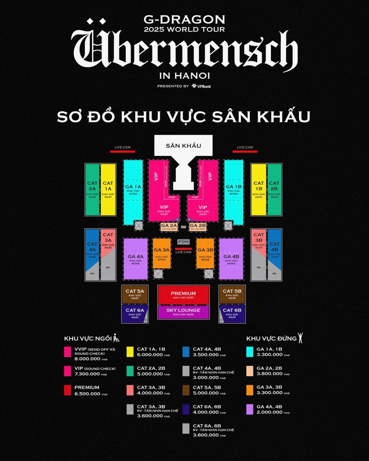 G-DRAGON 2025 WORLD TOUR [Übermensch]: Biểu tượng toàn cầu chính thức trở lại với chuyến lưu diễn được mong chờ bậc nhất tại các thành phố lớn ảnh 1