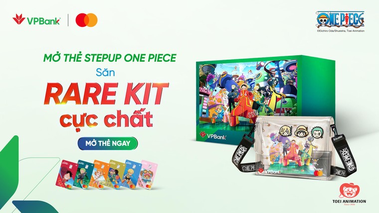 VPBank giới thiệu thẻ One Piece phiên bản giới hạn: Trải nghiệm tài chính đậm chất phiêu lưu ảnh 1
