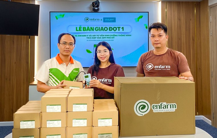 Phú Mỹ hợp tác cùng Enfarm: Bước tiến trong chuyển đổi số nông nghiệp Việt Nam ảnh 1