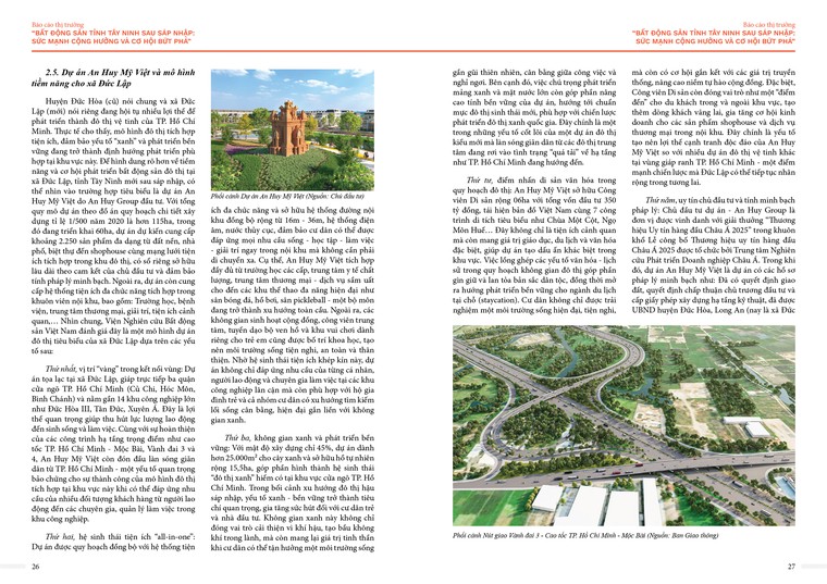 Bất động sản tỉnh Tây Ninh sau sáp nhập - Sức mạnh cộng hưởng và cơ hội bứt phá ảnh 4