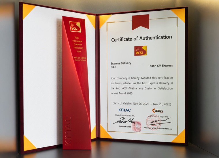 Dịch vụ giao hàng Xanh SM Express dẫn đầu về chỉ số hài lòng khách hàng ảnh 1