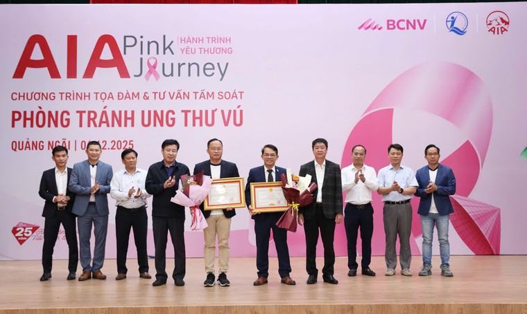 AIA Việt Nam tiếp tục triển khai “Hành trình Yêu thương” tại Quảng Ngãi ảnh 3