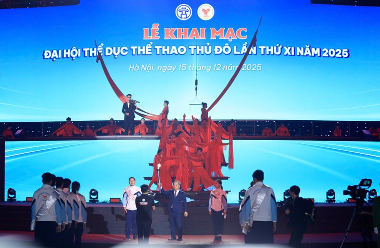 Khai mạc Đại hội Thể dục thể thao Thủ đô lần thứ XI năm 2025 ảnh 4