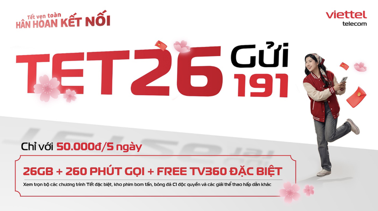 Viettel phủ sóng 5G toàn quốc, tung gói TET26 giúp người dân đón Tết vẹn toàn - hân hoan kết nối ảnh 1