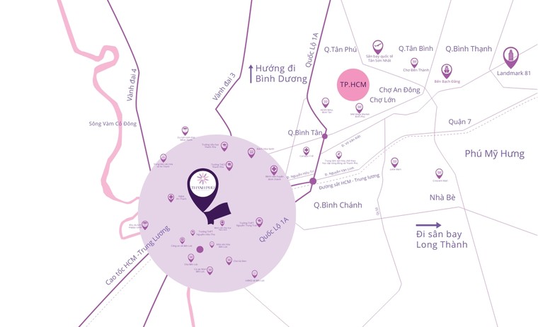 Khu Tây TP.HCM: Dòng tiền đổ về mạnh, nhưng sức mua vẫn dồn vào trung tâm ảnh 1