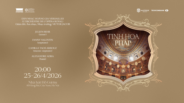 Hòa nhạc “Tinh hoa Pháp” do Techcombank và Masterise Group độc quyền tài trợ sắp diễn ra ảnh 3