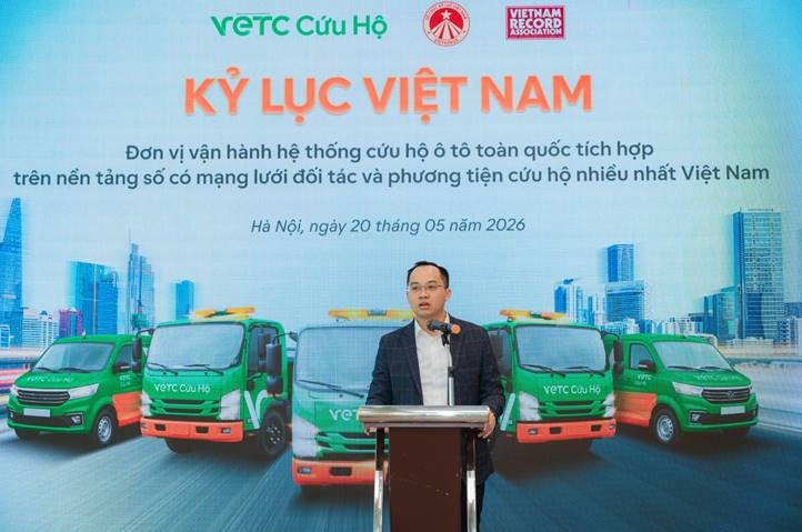 VETC Cứu Hộ nhận Kỷ lục Việt Nam, thiết lập chuẩn mực mới cho hạ tầng cứu hộ số toàn quốc ảnh 2