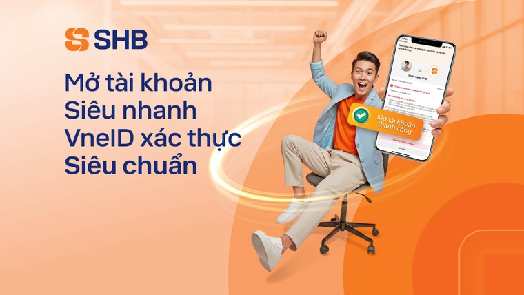 SHB tích hợp xác thực sinh trắc học qua VNeID: Mở tài khoản trực tuyến không cần NFC ảnh 1
