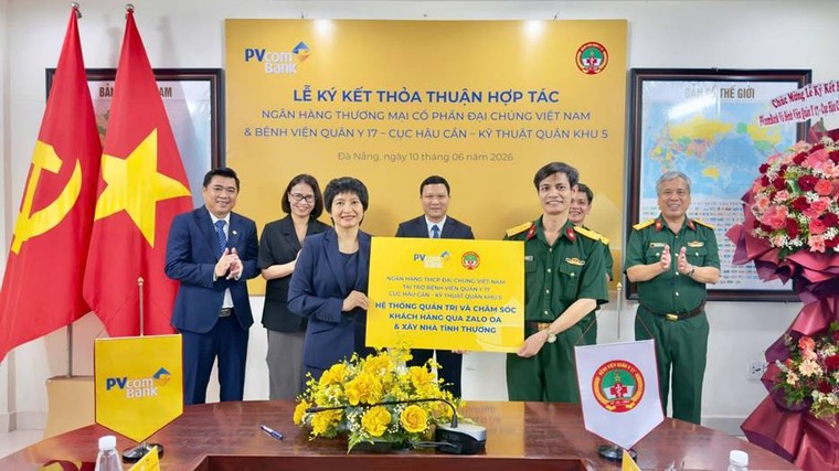 PVcomBank và Bệnh viện Quân y 17 bắt tay hợp tác chiến lược, đẩy mạnh chuyển đổi số và thanh toán hiện đại trong lĩnh vực y tế ảnh 1