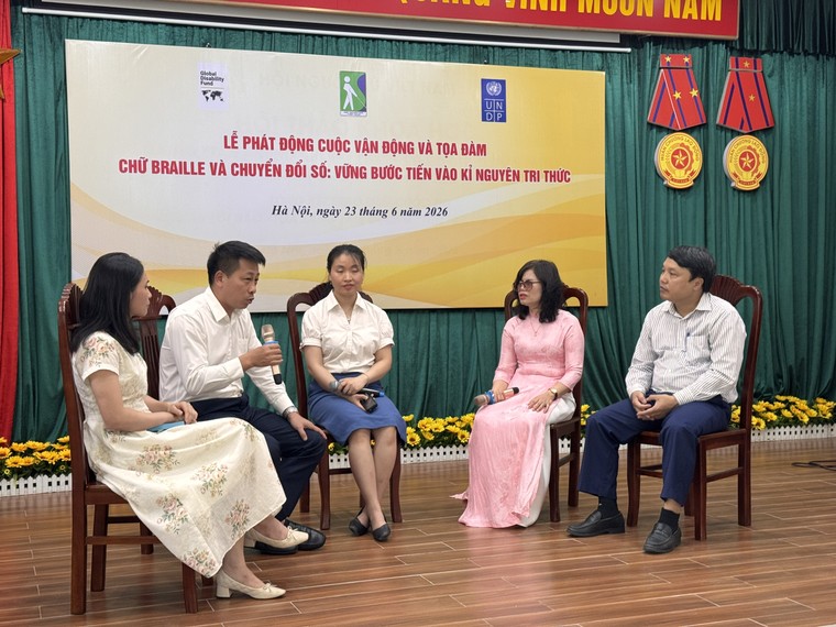 Phát động cuộc vận động “Chữ Braille và chuyển đổi số”: Mở rộng cánh cửa tri thức cho người khiếm thị ảnh 2