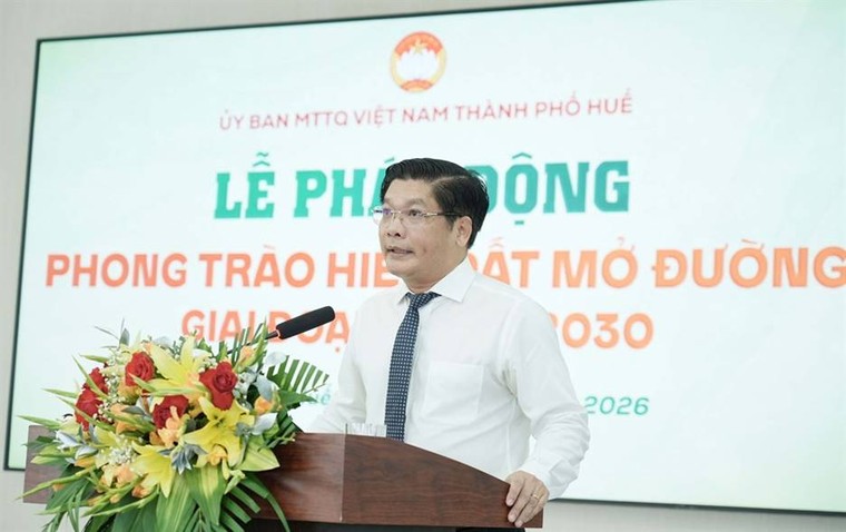 Thành phố Huế phát động phong trào “hiến đất mở đường” giai đoạn 2026-2030 ảnh 1
