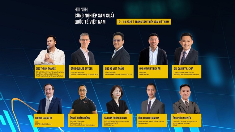 Từ AI đến sản xuất xanh: Những bài toán lớn tại Hội nghị Công nghiệp Sản xuất Quốc tế Việt Nam 2026 ảnh 1