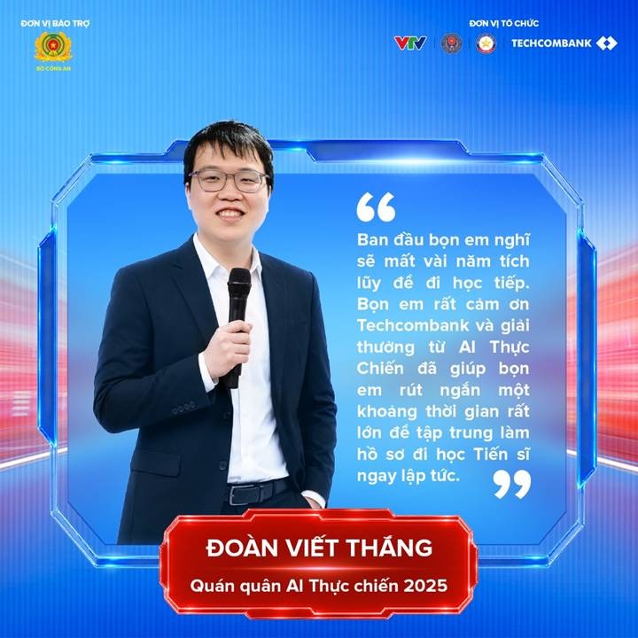 AI Thực Chiến mùa 2: Chỉ còn 4 ngày để đăng ký, "Điều kỳ diệu” của Techcombank trị giá 1 triệu USD vẫn đang chờ được chinh phục ảnh 3