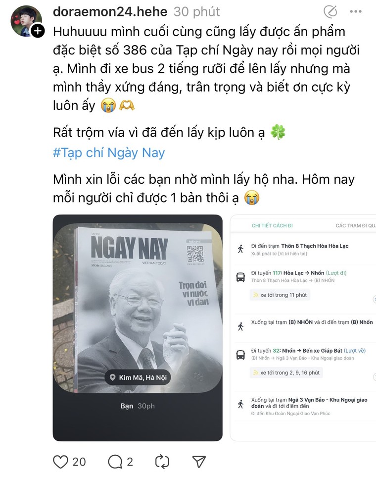 Tạp chí Ngày Nay số 386 "gây bão" trên Threads ảnh 2