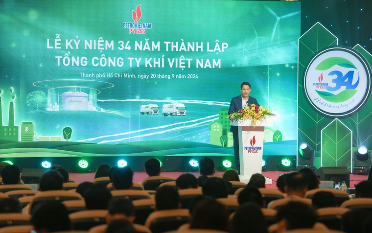Lễ kỷ niệm 34 năm thành lập PV GAS: Khẳng định quyết tâm phát triển trong “Hành trình năng lượng xanh” ảnh 2