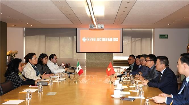 Đoàn đại biểu Đảng Cộng sản Việt Nam dự hội thảo quốc tế "Các chính đảng và một xã hội mới" ảnh 1