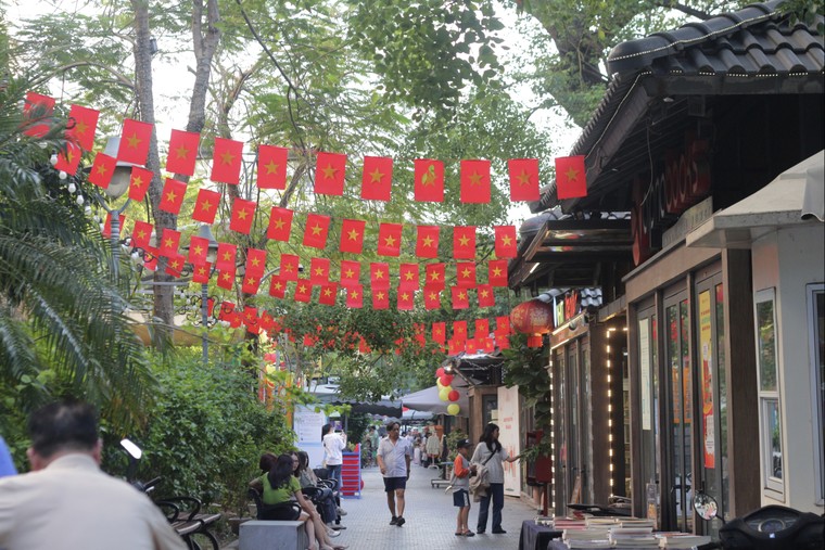 Hà Nội rực rỡ màu cờ kỷ niệm 70 năm Ngày Giải phóng Thủ đô ảnh 5