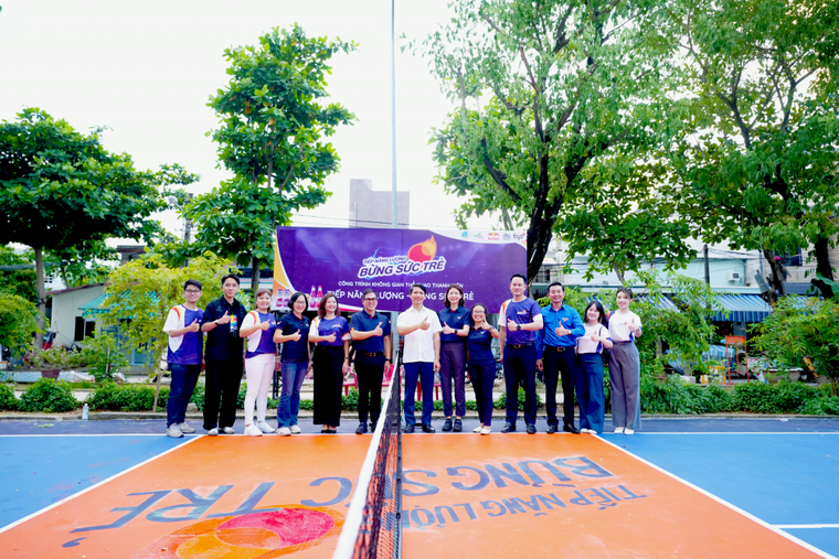 Khởi động Công trình "Không gian thể thao thanh niên - Tiếp năng lượng, bừng sức trẻ" ảnh 1