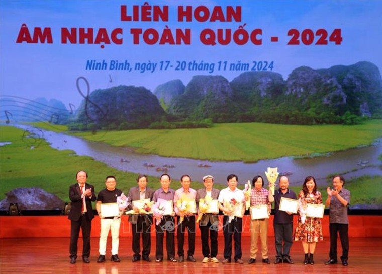 Bế mạc Liên hoan Âm nhạc toàn quốc năm 2024 ảnh 1