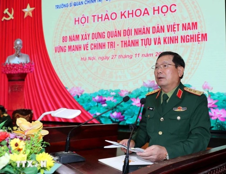 Xây dựng Quân đội nhân dân Việt Nam vững mạnh về chính trị ảnh 1