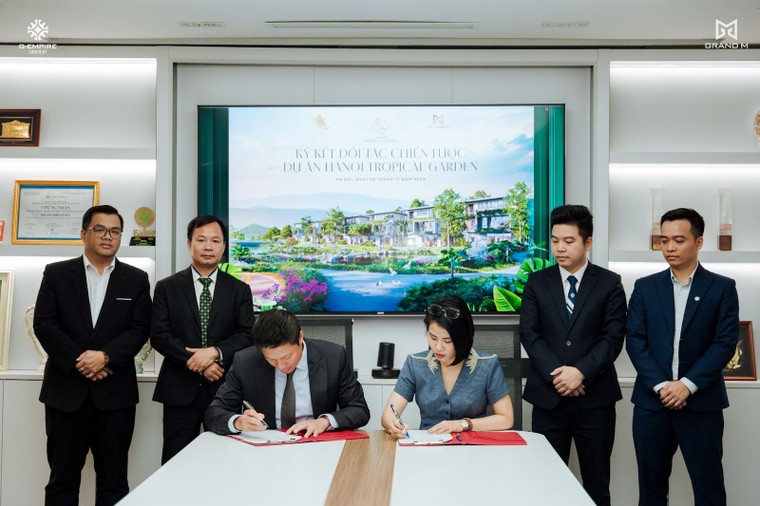 Grand M trở thành đối tác chiến lược dự án Hanoi Tropical Garden ảnh 2