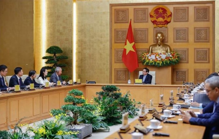 Thủ tướng đề nghị các doanh nghiệp nhóm lớn nhất toàn cầu nghiên cứu tham gia các dự án hạ tầng tại Việt Nam ảnh 1